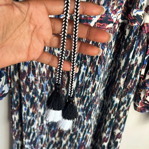 Derek Lam 10 Crosby Nemea Floral Pleated Dress - Picture 9 of 16